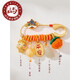 Yulong Putuo Mountain Dragon baby brooch for pregnant women belongs to rabbit and tiger pregnant mother baby peach wood pendant for safe amulet when going out pig bone-shaking peach blue-Xilelong