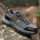American Camel Mountaineering Herbst Herren Sport Outdoor-Schuhe Große Reiseschuhe Anti-Slip-Wasserddy-Schuhe mit mittleren Alters 46 14088 Grau 38