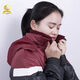 Down jacket collar protector detachable threaded warm fake collar no-wash replaceable collar upgraded khaki thread