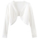 Langsha Summer Shawl para niñas delgadas de chawly de maldita con protección solar de mesh de mesh de seda con protección solar de protector solar S56-9923 White M86-105Jin [Jin equivale a 0.5 kg] [alta calidad]