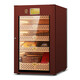 Bulldog cigar cabinet, constant temperature and humidity, ammonia removal, imported compressor, cedar wood humidity control, eggplant cultivation, home moisturizing cabinet, red wine cabinet with fingerprint lock, WiFi cloth dog box, naked breeding VC308, fourth generation VC308 coffee color with key lock