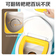 Xin Ge's new family simulation bathing children's early education electronics toilet toilet training simulation Laoba girl puzzle early toy birthday gift pink