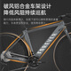 永久（FOREVER） 公路自行车700C铝合金气动破风公路车27/30速城市竞速运动赛车 27速-消光黑