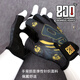800 Degree Eight Hundred Degree Harley Cool Black Fishing Gloves Anti-Slip Black Pit Gloves Anti-Slip Wear-Resistant Breathable Gloves Cool Black Fly Knock Gloves Small (Single Left Hand L)