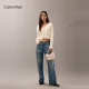 Calvin Klein女包25春夏新款小众字母ck菜篮子包手提斜挎包元宝包4K3144G VFS-贝壳粉 OS