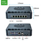 Bicontrol 6 Netzwerkhafen Industrial Control Machine I7-1265U12 Generation I210 Netzwerkkarte 4G-Modul LTE Extended eingebetteter Host Computer 8505 I7-13620H I5-1345U ESXI ROS G31F i5-1345U 6 NETWORK 2,5G D5 8G