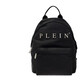 菲利普普兰（PHILIPP PLEIN）男包 男士尼龙金属徽标背包双肩包 FAAA MBA1047 PCO019N 02 黑色
