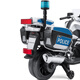 CHILOKBO BMW Children's Electric Motorcycle Two-wheeled Extra Large Size Double Children's Toy Police Car Birthday Gift Soft Wheel
