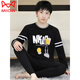 Catman (Miiow) Neuer warmer Anzug Unterwäsche für Männeranzug verdickte Velvet Herbst- und Winter-Herren-Teen-Top-Hose Unterwäsche CP679 GRAU 4XL [Vorgeschlagen 150-170jin [Jin ist 0,5 kg]]