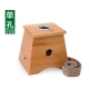 Moxibustion box wooden portable moxibustion home portable moxibustion device solid bamboo single-hole moxa stick smoked pot with single hole for the whole body