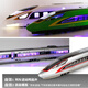 Black Mamba Fuxing high-speed rail model train Hulk three-section simulation alloy high-speed rail model children's toy train gift high-speed rail three-section combination green