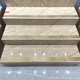 LISM arc edge glazed integrated gold-plated original groove gold wire glazed stair step tiles marble tiles 12808