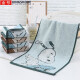 
Gold Cotton Small Towel SNT1047 Snoopy Children's Home Washing and Bathing Soft Water Absorbent Face Washing and Not Easy to Face Washing Brown 1