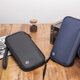 
He Jiagong travel passport bag rfid anti-theft brush multi-function passport clip overseas study large capacity storage slant royal blue