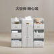 ABCMOKOO KRIB Hanging Storage Beutel Multifunktional Windelstaspektkorb Nachtwindel Hanging Bag Magic Storage Bag-Champagne Lujin