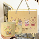 Zhewei Chiikawa Usaki Bester Freund und Freundin Schwester Hochtropfes Geburtstagsgeschenk SN4877 Jiyi essen Lollipop 420 ml Tasse + Milchballlöffel + Cover + Schaumstoffboxverpackung
