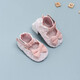 Gardenia Summer Baby Stufen vor den Tremen des Babys, Säuglings Sommerbaby Weiches Einzelkind-Prinzessin, die keine Schuhe zu verlieren 6 Monate fertige Schuhe, Socken und Stoffschuhe, leichte mundmännische Style-Style-Hohlhöhle bestickte Prinzessinschuhe (Trage im Frühjahr und Sommer, keine Absätze, die innere Länge sind etwa 11 cm geeignet (geeignet für 2 bis 7 Monate))