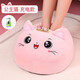 Massage foot warmer, foot warmer artifact for sleeping in bed, rechargeable baby warmer, birthday gift for girlfriend and best friend, rechargeable princess cat, hot compress + kneading