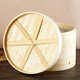 Midelei handmade bamboo steamer household large and small bamboo steamer small steamed buns steamed bun steamer commercial steamer 30 cm steamer body (deepened) 1