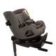 NUNA child safety seat 360-degree rotation 0-4 years old car baby seat ADAC high score i-Size certification PRUU original national standard calm gray (ADAC high score recommendation)