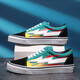 Yingwen Skateboard Shoes Flat Shoes Men Месть x Storm Shorm Storm Lightning Flame Canvas Shoes Men Casual Shoes Lightning Orange (подошва второго поколения) 44