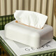 Leichte Luxus-Tissue-Box Wohnzimmer Haushaltsfrüchte Frühling Ziehkasten Wandmontierte Desktop Kreative Serviettenbox Aufbewahrung Bohnenpaste Grün/Fernbedienungssteuerung Tissue Box SF1392