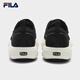 Zapatos de hombres oficiales de Fila Rock Rock Modern Canvas Zapatos 2024 Summer NUEVO Moda Zapatos informales zapatos Sports Black-Bk 41