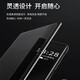 正件 适用华为mate40pro手机壳mate40/40EPro保护套机真素皮智能视窗翻盖防摔男女款 Mate40Pro /E通用【石墨黑】配膜