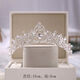 Crown tiara 18 adult gift internet celebrity birthday fairy princess crystal crown bridal tiara high-end new style SN4559 26 styles - silver simple decoration