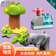 LEGO [JD Logistics, Japan Direct Mail] Bausteine ​​und Spielzeug Debao Big Grain Serie Frühaufnahme und Bildung Afrikanische Tiere 10971