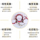 
XinBao Xinjiang dance performance percussion instrument Orf Children's Tambourine Kindergarten teacher rattles with hand drums Six-inch white frame 15CM