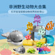 乐高（LEGO） 得宝大颗粒幼儿创意拼搭玩具生日礼物 10972 海洋野生动物