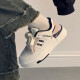 Pull back women's shoes, sneakers, women's summer 2024 soft-soled versatile white shoes, student casual sports shoes