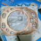 Joint de cylindre en cuivre pur changchai pur S195S1100. S1105 ZS1115 Joint de cylindre spécial pour moteur diesel ZS1105 Joint de bouteille en cuivre / Pack de 2 pièces