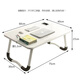 Xingkai laptop bed computer table folding table study table small table BGZ692 flat white 60*40