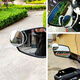 Shangxingzhe motorcycle electric vehicle rearview mirror assist small round mirror 360 no-dead angle rearview mirror reversing mirror car rearview mirror 2 packages