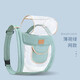 Aiyuanmei (aiyuanmei) baby strap baby out for simple front and rear dual-purpose front-held lightweight newborn baby-carrying artifact liberates hands Mint green breathable double net