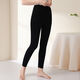 Factory direct supply, women's velvet thermal pants leggings, tight long johns, women's underpants, autumn and winter, thickened, elegant black, texture recommended XL 115-135Jin Jin equals 0.5 kg