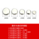 
Clothes concealed buttons, snap-free studs, invisible down jacket, metal four-buckle, mother-button buckle installation tool buttons, women's flat bronze, 15mm surface with 831 bottom buckle (10 sets of gift tools)