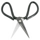 
Haysdik HK-677 Industrial scissors Black plastic handle carbon steel leather scissors Packaging and cutting scissors Stainless steel pointed scissors Kitchen knife A1