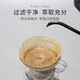 Mongdio coffee filter paper fan-shaped drip American coffee machine hand-brewed coffee filter paper 102 type 100 pieces