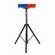 Solar warning flash light bracket red and blue flash light warning light flash light night road construction roadblock light V1SN3524 Customized contact customer service