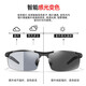 Cookshark Color Changing Polarized Sunglasses HD Sunglasses for Men Driving Driver Eyes Classic Men's Fishing Glasses Black Frame Color Changing (Day and Night Use)