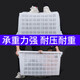 Wujiang New Plastic Turnover Panier de rotation en plastique Panier épaissis rectangulaire Panier de fruits et de légumes Rectangulaires Panier aquatique Grand charon