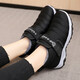 Zapatos de algodón de Fulai Red Old Beijing para mujeres con Invierno más zapatos de abuela de vellón impermeable y anti-Slip calientes calientes de mamá SUGLOS SULLES BOTAS DE CONTOLA ENCENDIDAS NEGRAS (Estilo de mujeres) 37