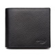 Crocodile Shirt Men's Simple Top Layer Cow Hide Cow Wallet Men Horizontal Ticket Clip Clip 14689 pour le petit ami