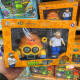 Planta vs. Zombie Toys 2 Versión nueva Juego de eyección Glue Soft Glue Pea Shooter Doll 686-72 Zombie Doctor + Machine Gun Pea