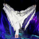 Long Night Men's Sexy Transparent Mesh Oil Gloss J Set Sexy Low Waist Briefs Large Size Aircraft Lace Briefs Sexy Men's Underwear See-through Thong White XL Size (Open) 130--170Jin Jin is equal to 0.5 kg