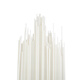 Deli 3844 Transparent binding rivet tubes for financial binding machines 100 pieces/box