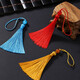 Shumi tassel tassels, ancient style hanging tassels, placket decoration materials, classical bookmarks, fan pendants, ethnic style accessories diy accessories, small tassels tassels, mixed colors, 10 pieces